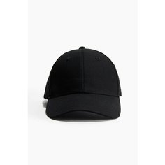 Бейсболка H&M для мужчин, размер OneSize, черный