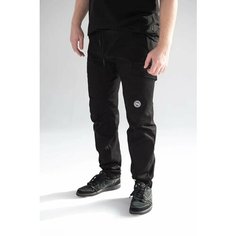 Брюки чинос BLK CROWN basic, размер S, черный (158)