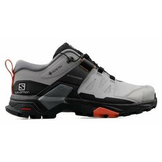 Кроссовки Salomon X ULTRA 4 GTX, размер 7.5 UK, alloy/quiet shade/burnt sienna