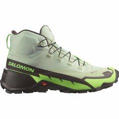 Кроссовки Salomon Весна-лето 2024, размер 8 UK, зеленый, черный
