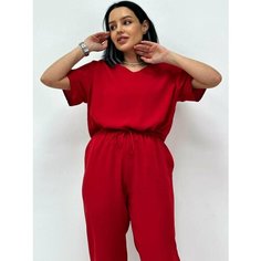 Пижама SABO textile, размер 6XL, красный