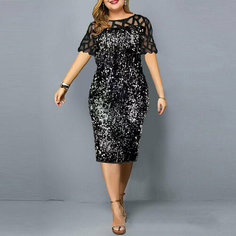 Платье Dylwp, размер 56-58, Silver