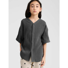 Рубашка Happy Baby, размер 98-104, dark grey