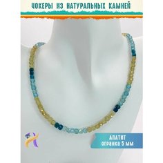 Колье, длина 38 см Нет бренда