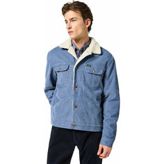 Куртка джинсовая Wrangler Men 124Mj Sherpa Jacket, размер L, синий