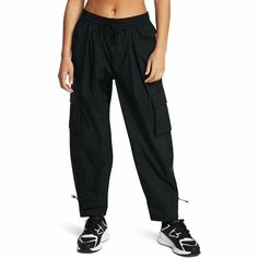 Брюки Under Armour Crinkle Woven Pant, размер SM, черный