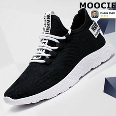 Кроссовки MOOCIE Весна-лето 2025, размер 44=Длина стельки 270 мм, черный