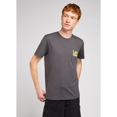 Футболка Lee Men Lee Logo Tee, размер S, черный