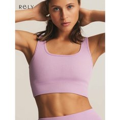 Топ спортивный RELY, размер S, фиолетовый