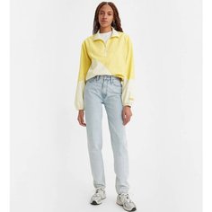 Джинсы мом Levis 80s MOM JEAN, размер 28/30, голубой Levis®