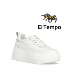 Кроссовки El Tempo, полнота 6 (RU)/ на среднюю стопу, размер 39, белый