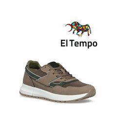 Кроссовки El Tempo, полнота 6 (RU)/ на среднюю стопу, размер 42, светло-коричневый
