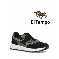 Кроссовки El Tempo, полнота 6 (RU)/ на среднюю стопу, размер 40, черный