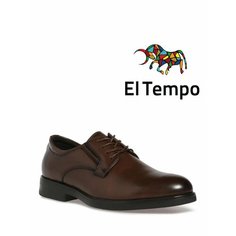 Полуботинки El Tempo, размер 41, коричневый