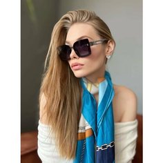 Солнцезащитные очки , черный, серый Нет бренда