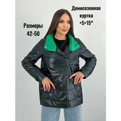 Куртка , размер S(42), черный Нет бренда