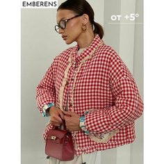 Куртка EMBERENS Весна-лето 2025, размер M, красный