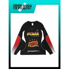 Футболка PUMA, размер XL, black