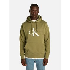 Худи Calvin Klein Jeans, размер M, , зеленый