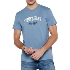 Футболка Tommy Jeans, 1 шт., размер 3XL, голубой