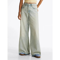 Джинсы широкие Tommy Jeans, размер 31/30, голубой