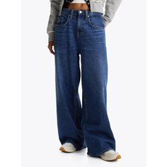 Джинсы широкие Tommy Jeans Charlie, размер 33/30, синий