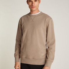 Свитшот Calvin Klein Jeans, размер S, , коричневый