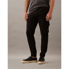Брюки джоггеры Calvin Klein Jeans, размер L, черный