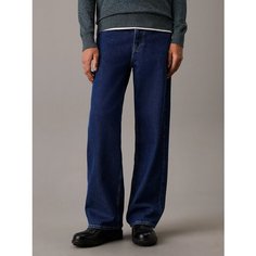 Джинсы широкие Calvin Klein Jeans 90s, размер 33, синий