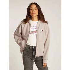 Толстовка Tommy Jeans, размер XS, , бежевый