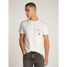 Футболка Tommy Jeans, размер L, белый