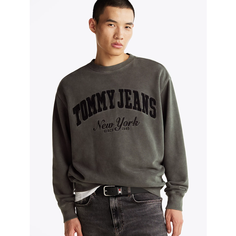 Свитшот Tommy Jeans, размер L, , черный