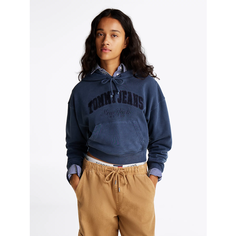 Худи Tommy Jeans, размер L, , синий