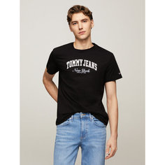 Футболка Tommy Jeans, 1 шт., размер 3XL, черный