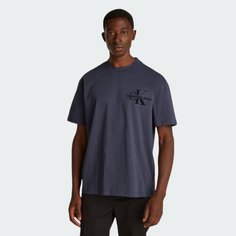 Футболка Calvin Klein Jeans, размер M, темно-синий