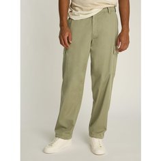 Брюки карго Calvin Klein Jeans, размер 32/32, зеленый