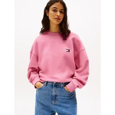 Свитшот Tommy Jeans, размер L, , розовый