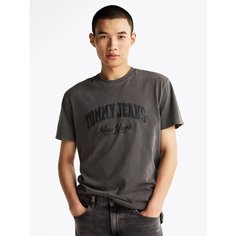 Футболка Tommy Jeans, размер XXL, серый