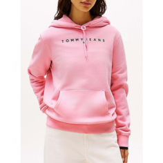 Худи Tommy Jeans, размер S, , ярко-розовый