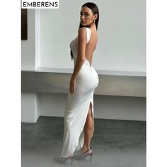 Платье EMBERENS Весна-лето 2025, размер S, белый