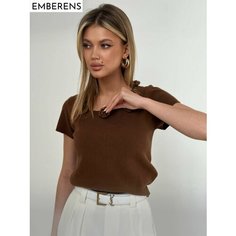 Джемпер EMBERENS, размер 40-46, , коричневый