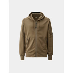 Толстовка C.P. COMPANY Diagonal Raised Fleece, размер S, , walnut