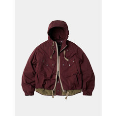 Куртка FrizmWORKS Hooded, размер L, burgundy