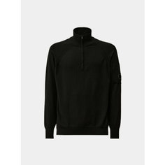 Толстовка C.P. COMPANY Extra Fine Merino Wool Knit, размер S, , черный