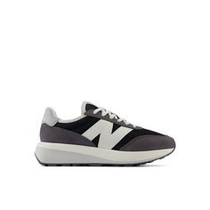 Кроссовки New Balance 370, размер 6 US, черный/белый/серый