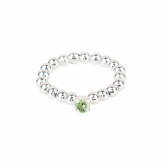 Кольцо Hola Jewelry, кристаллы Swarovski, размер 17, зелeный