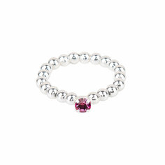 Кольцо Hola Jewelry, кристаллы Swarovski, размер 17, розовый