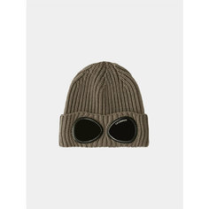 Шапка-бини C.P. COMPANY Extra Fine Merino Wool Goggle для мужчин, размер One size, светло-коричневый