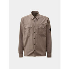 Рубашка C.P. COMPANY Organic Gabardine Lens, размер L, фиолетовый
