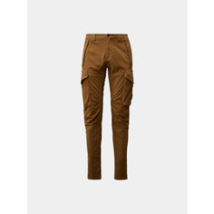 Брюки карго C.P. COMPANY Stretch Sateen Ergonomic, размер 56, Шоколадный